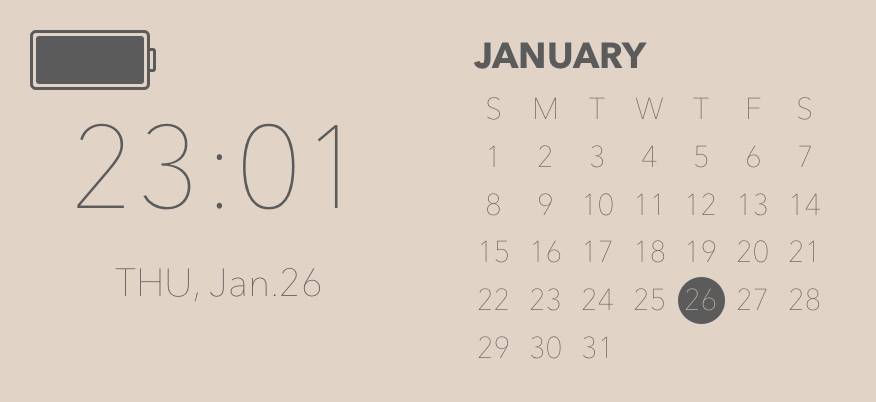 Calendrier Idées de widgets[M0JryHM5KIMYE5Z6DX7c]