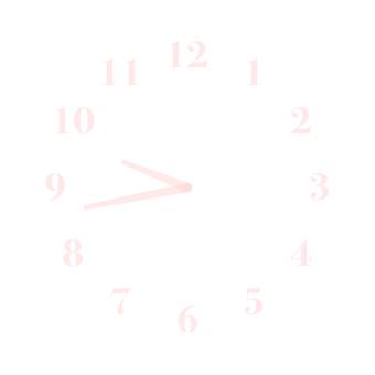 ♡ Clock Widget ideas[Yb5Puwa9POeNoSFTNpxm]