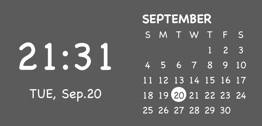 カレンダー Kalender Ide widget[MNicQPYXfVUusL636i38]