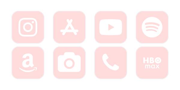 ピンク Pacchetto icone app[1lAc2OPgXbiQJaDPAmnm]