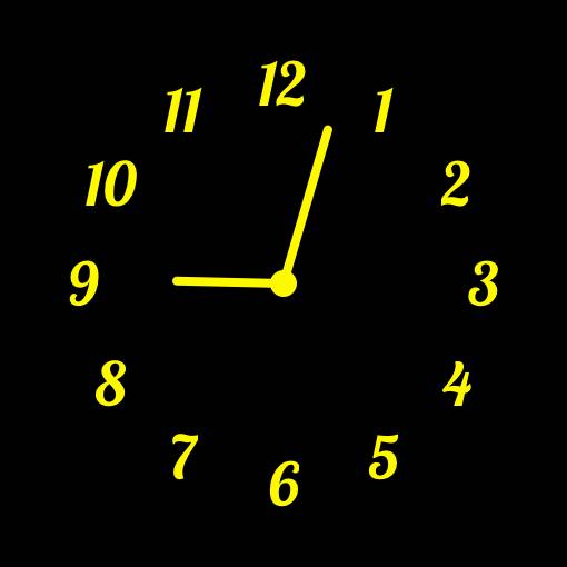 赤黒 Clock Widget ideas[PCIG4uCaCPa30KluBDB2]