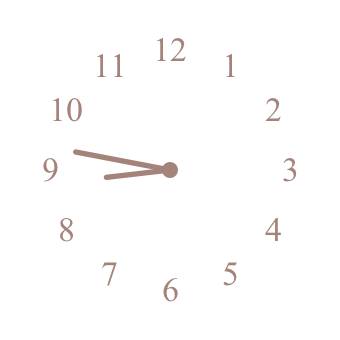 Clock Widget ideas[dXF3yjexUC8mm49Tv0v8]