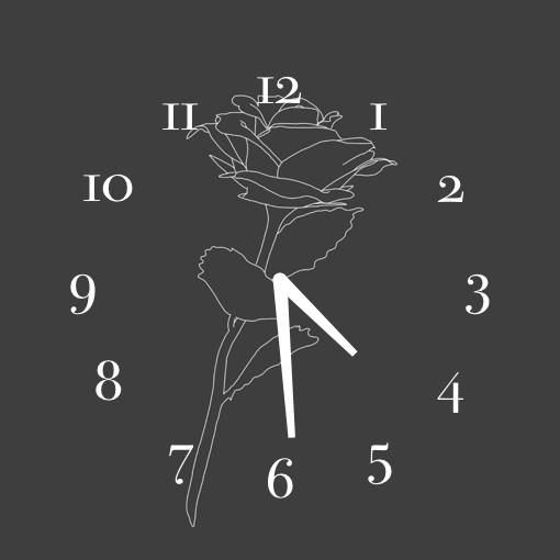 時計Horloge Idées de widgets[FpM2S1vSigm5SmGlJMnK]