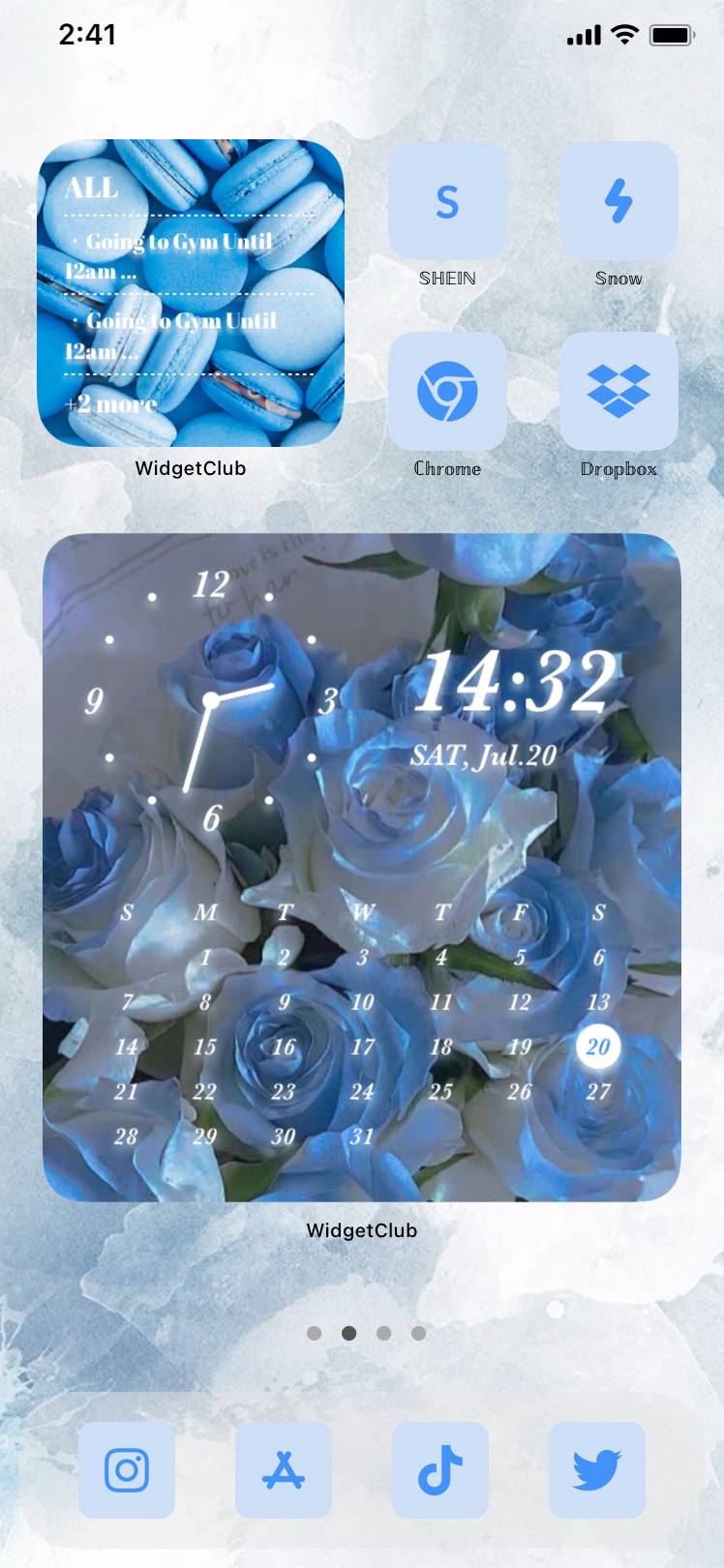 BLUEHome Screen ideas[alUeVrQF5V9V9yGjxSiq]