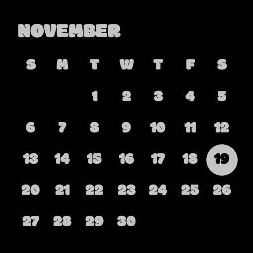 Calendario Idee widget[Ym7LNHAgUDXOoH5j26ek]