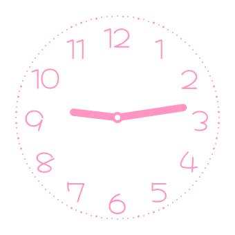 Reloj Ideas de widgets[OE9VvrIsIpJds7FScict]