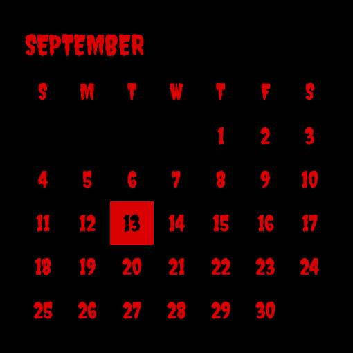 Halloween Calendar カレンダーウィジェット[3bn5CB3vyUKbpSeOhYTO]