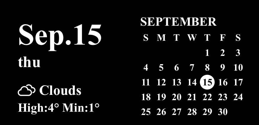 calendar Tiempo Ideas de widgets[79Ia85u8aHlUO4jHRvqs]