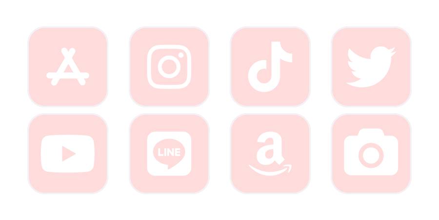 Rosa Pacchetto icone app[MurI1yKegGzrnIWsBRsE]