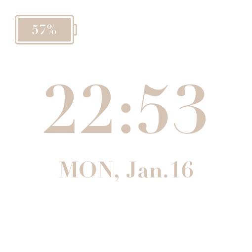 Time Widget ideas[F8qB2ffCsTfvQmbvoq1b]