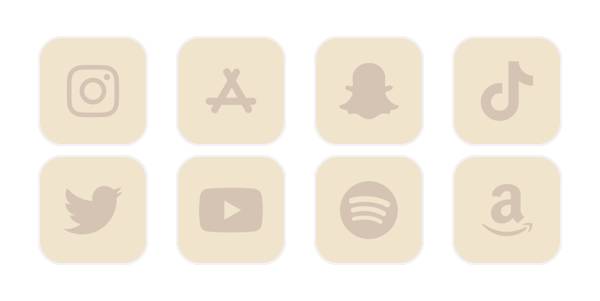 beige app icon pack App Icon Pack[NaK7Xln53gtUTi5Ejzkl]