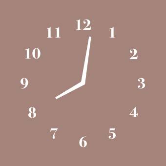 Reloj Ideas de widgets[sm4u3esZnW4y27AaR7br]