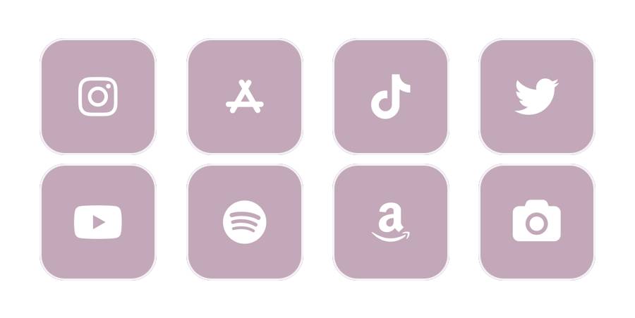 紫 App Icon Pack[IkaUI6eN96mVJ9Lz2cyC]