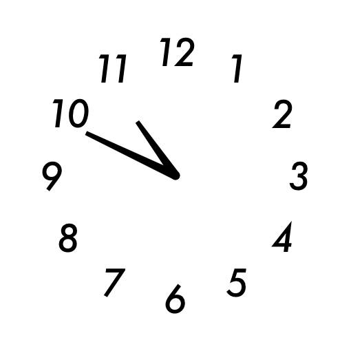 Clock Widget ideas[NjIq75EvH8vQEkMES0B5]