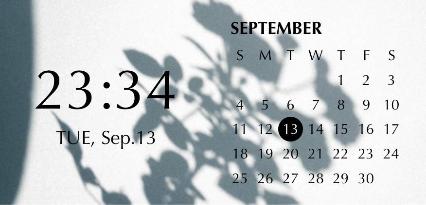 時計＆カレンダー Календар Ідеї для віджетів[DkMPOUnBH6clzHl3bYe7]