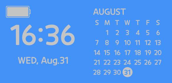 Calendario Ideas de widgets[862BfABm0Ub4MAQonaGt]