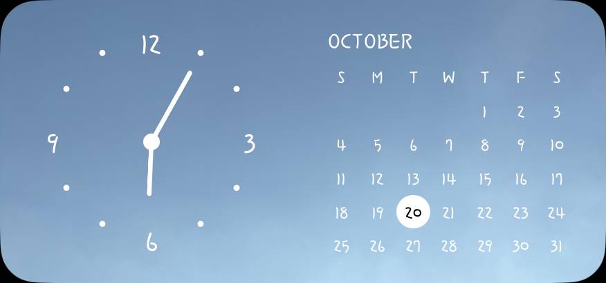 Simple Clock Widget ideas[HgVGpg7nnkp4vLhBCVCm]