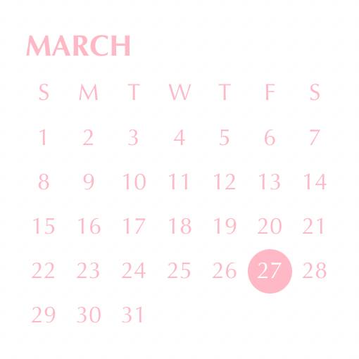 Calendar Widget ideas[tJCVl9rEbCaylBa2673e]