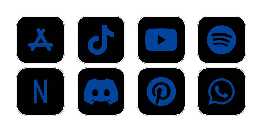 [Dark Blue] apps Pacote de ícones de aplicativos[LPFDq6L0YFCR6HKLwdBl]