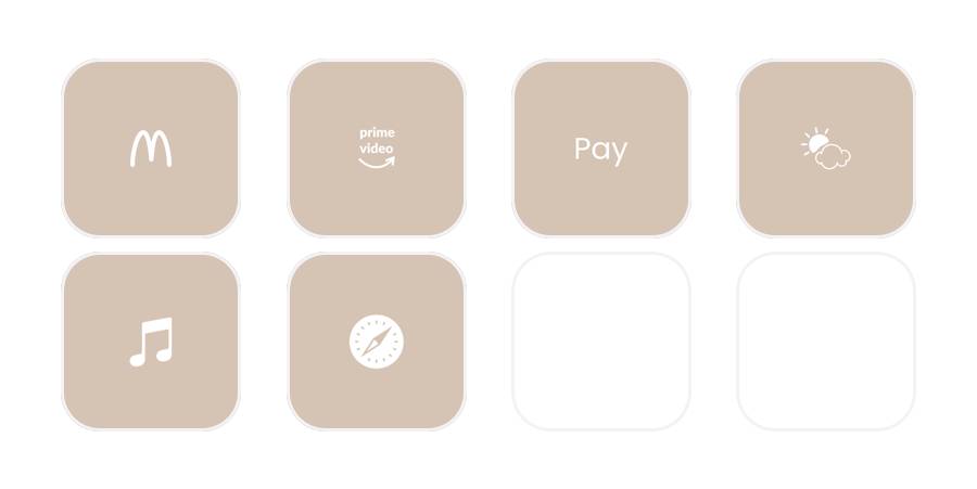 Beige Pacchetto icone app[L1ohDSsgR4oQmeSbyXGb]