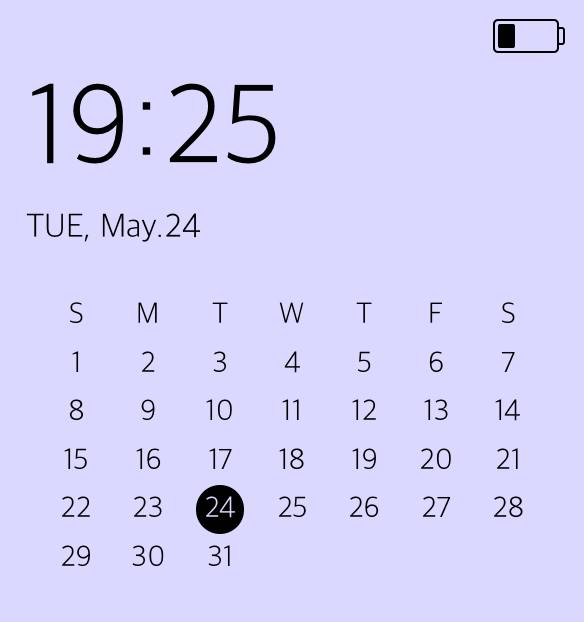 Calendar Kalenteri Widget [3c9iStNaKn2lrzxwhEbg] iPhonelle ja Androidille,  tekijä Escalope1081 | WidgetClub