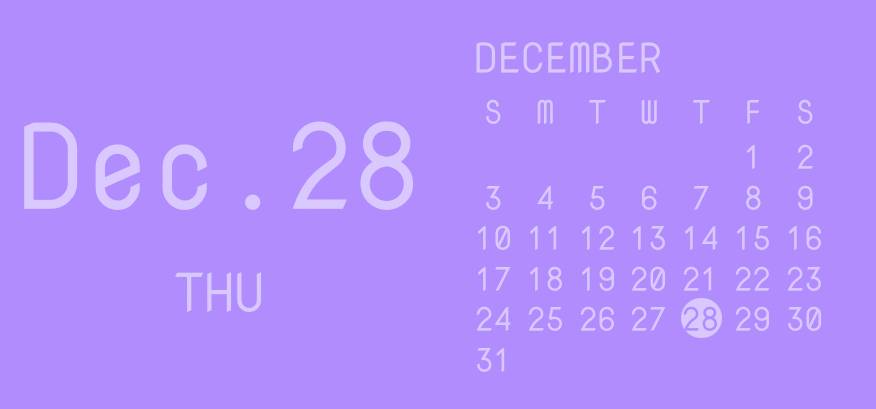 purple date Calendario Idee widget[7kr7INKkYhwhFhNYpv6S]