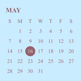 カレンダー Kalendar Idea widget[zD4ofPWcsVwM3KEd8tsz]