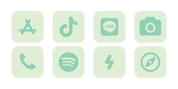 green App Icon Pack[sNV1eKwJCKBTNAZWABg4]