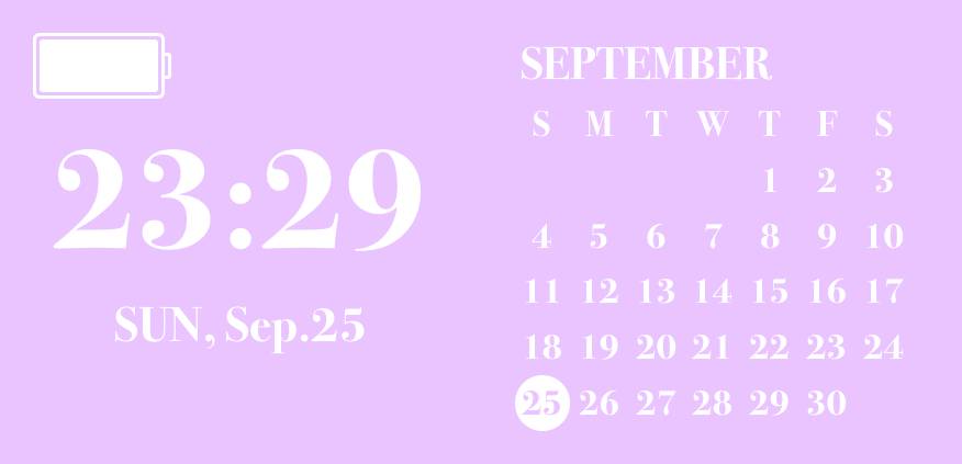 紫💜 Calendar Idei de widgeturi[HyaDABVWrqPKEf3jPouC]