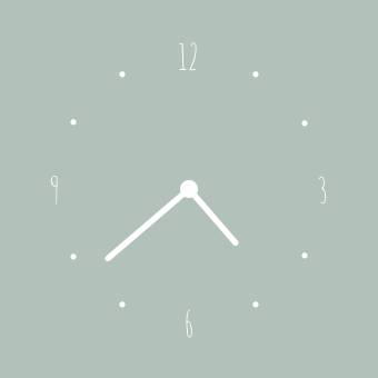 Simple Clock Widget ideas[iyJlonrG7xXxmZsSfL3N]