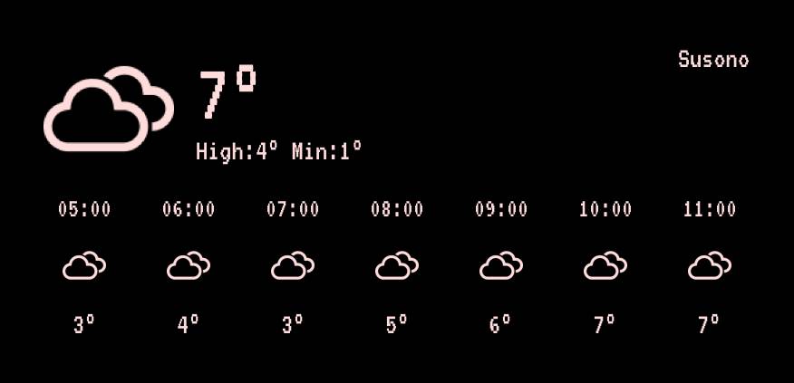 デジタルWeather Widget ideas[AKgDWhiW9E1SzVH2ozuU]