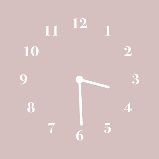 Horloge Idées de widgets[e0J0BmtPVXuWwsXrSKRY]