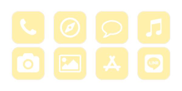 黄色 App Icon Pack[dapTUMWaiFMwrcQYV8ho]