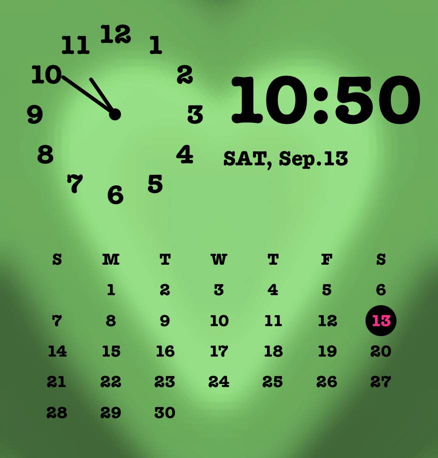 Korean Clock Widget ideas[ablTDjuB3yuFFlrWPQss]