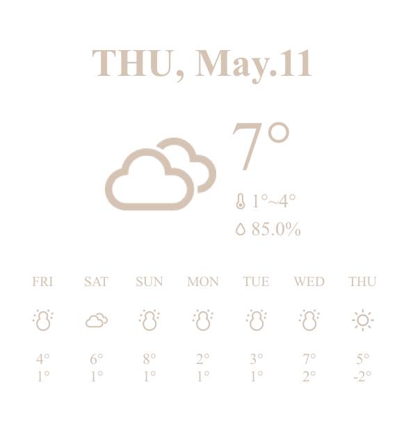 Weather Widget ideas[HftWi6980eSA1Cj5V9F5]