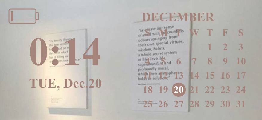 Calendar Idei de widgeturi[lnklpULT6fUlItWJj6TS]