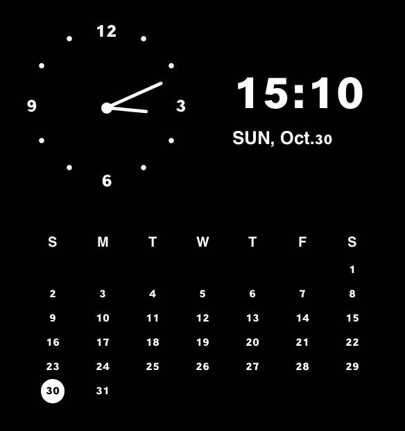 時計カレンダー Reloj Ideas de widgets[Y38gGKSmy9NEuFH1ABjm]