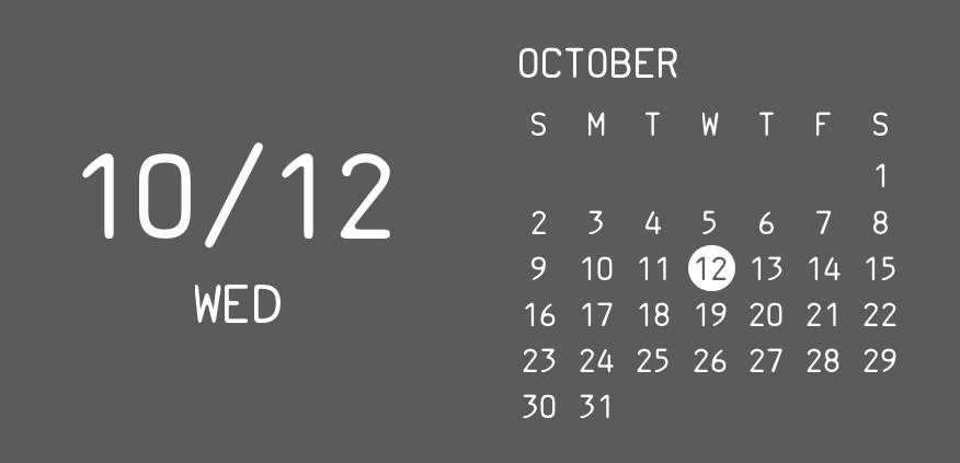 Calendario Ideas de widgets[OeHTtfpAQzbMcJ7xEJ3D]