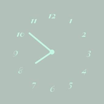 Clock Widget ideas[9DE3pdxyfyfabhLoG1yr]