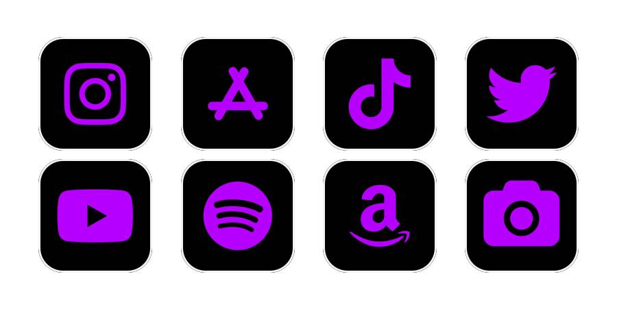 Purple rain Paquete de iconos de aplicaciones[TbDFPOvIyICMvu1Haisy]