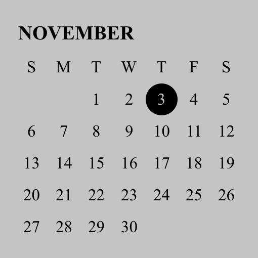 calendar Calendrier Idées de widgets[LC6CXdEvbii9wA5Bmboq]