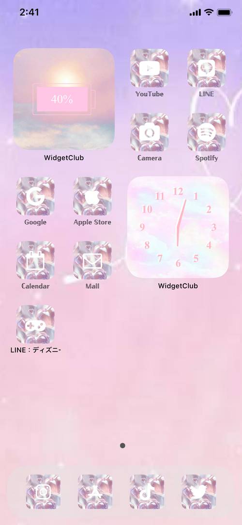 ピンク🩷🩷 Home Screen ideas[EiIpjJRd3KlTDQpibdAs]