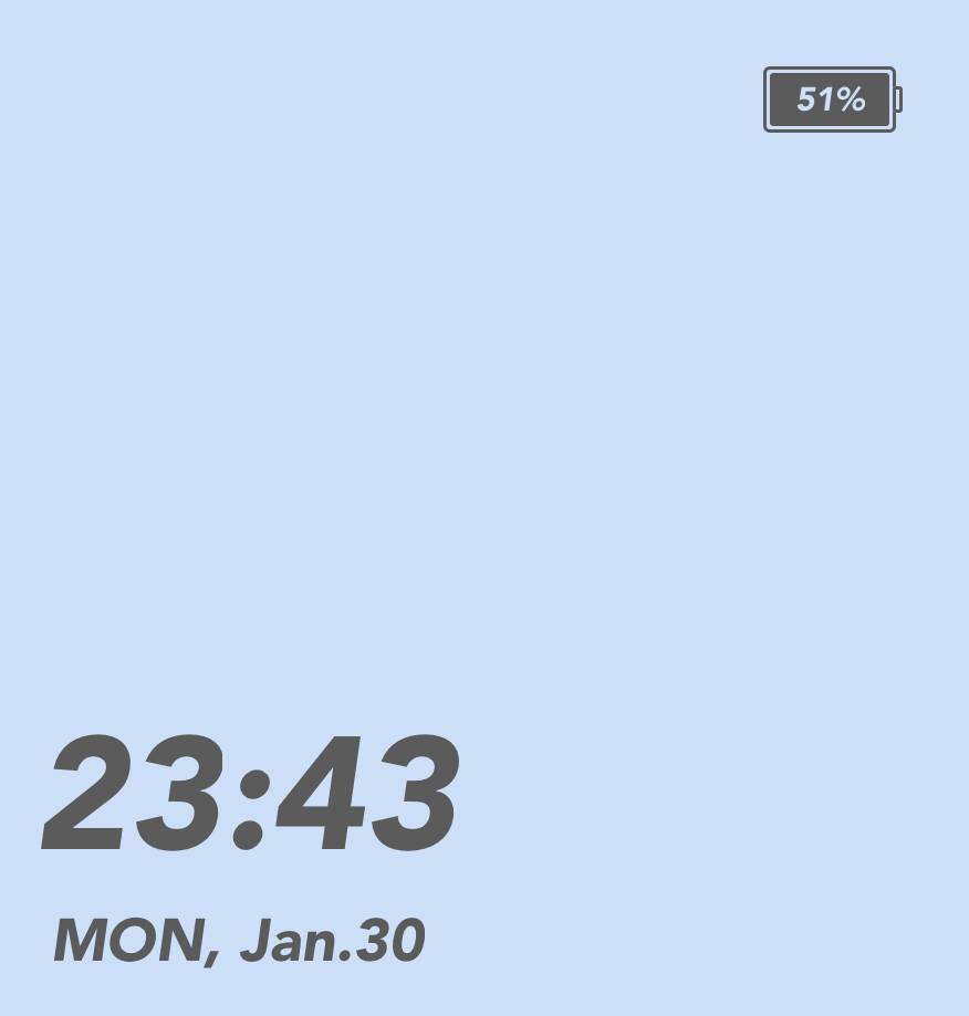 time Bateri Idea widget[zJdBiQhvk7TBgIPVuezg]