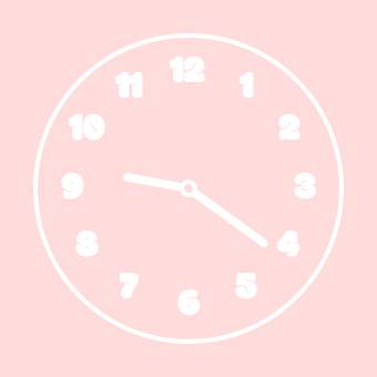 時計 Hodiny Nápady na widgety[3kaM8LgSh16rdVOnNUXc]