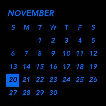 Blue Black Календар Идеи за джаджи[azuLRZq8uiFCTPIldL4Q]