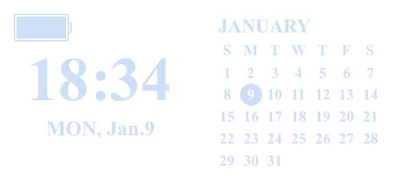 シンプル Calendar Widget ideas[L76WnJnNGR6trj3t999u]