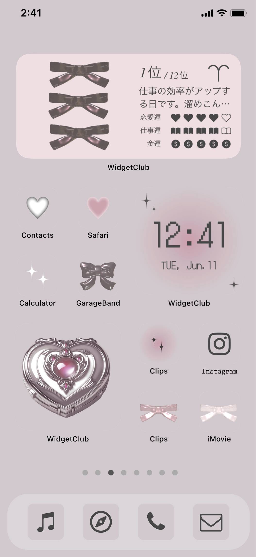 Pink&gray girlyIdées d'écran d'accueil[vqxC2oI4yZGdX6wfpJzD]