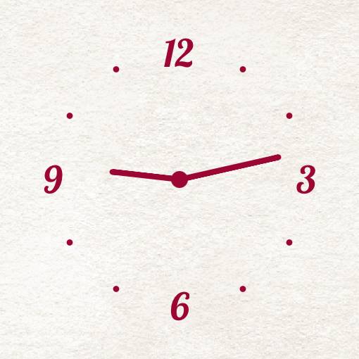 Rot Uhr Widget-Ideen[templates_IApdOTNWnJzUSghRiVH2_D8F954BA-3865-4324-BAB7-C5753D859647]