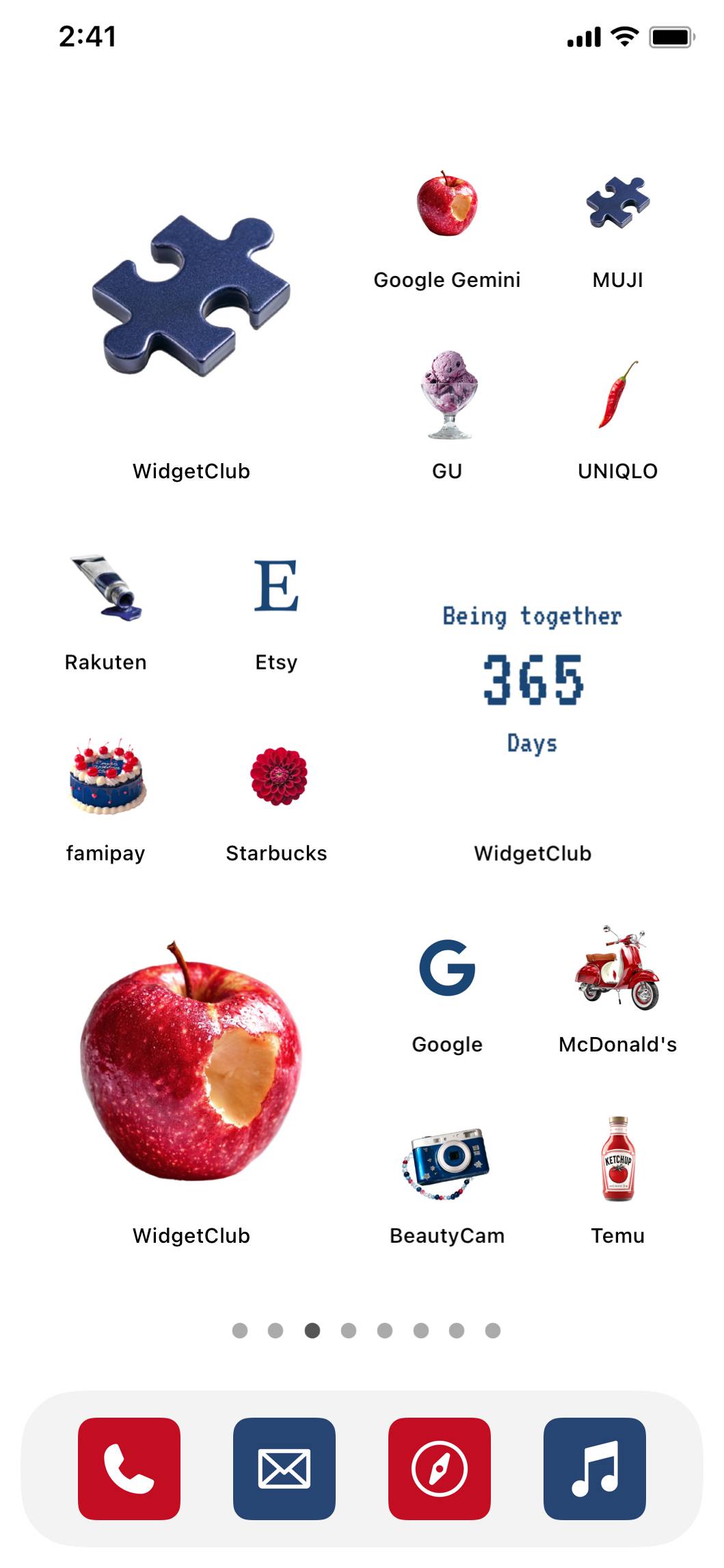 Blue×Red dailyHome Screen ideas[uf1eo2OUazAvHLtfRYrJ]