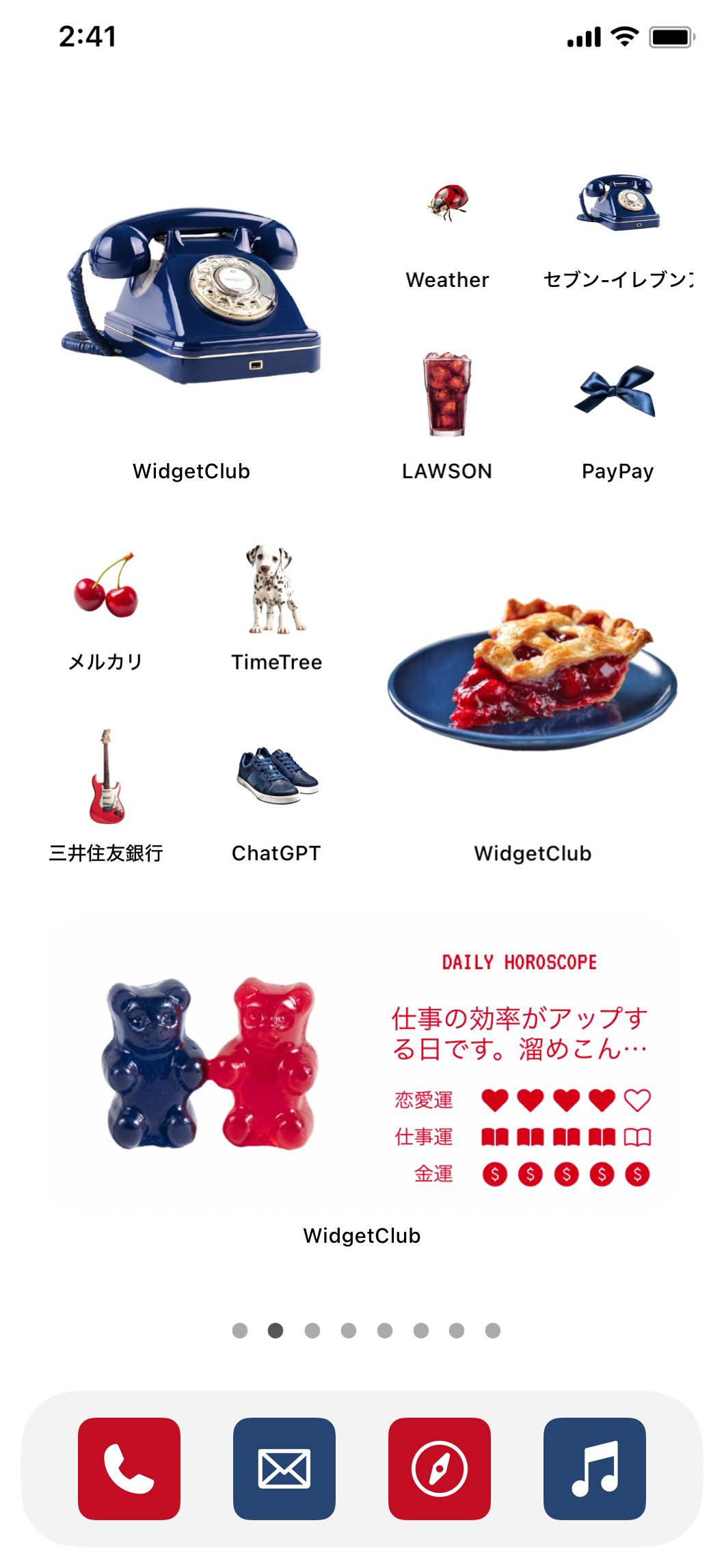 Blue×Red dailyHome Screen ideas[uf1eo2OUazAvHLtfRYrJ]